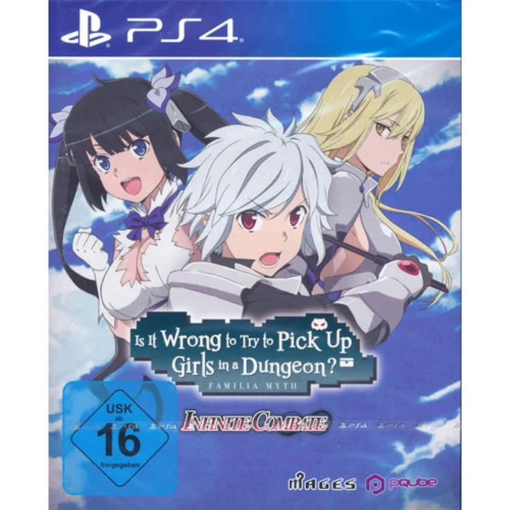 Is it Wrong to Pick Up Girls in a Dungeon? - Infinite Combate (PS4)