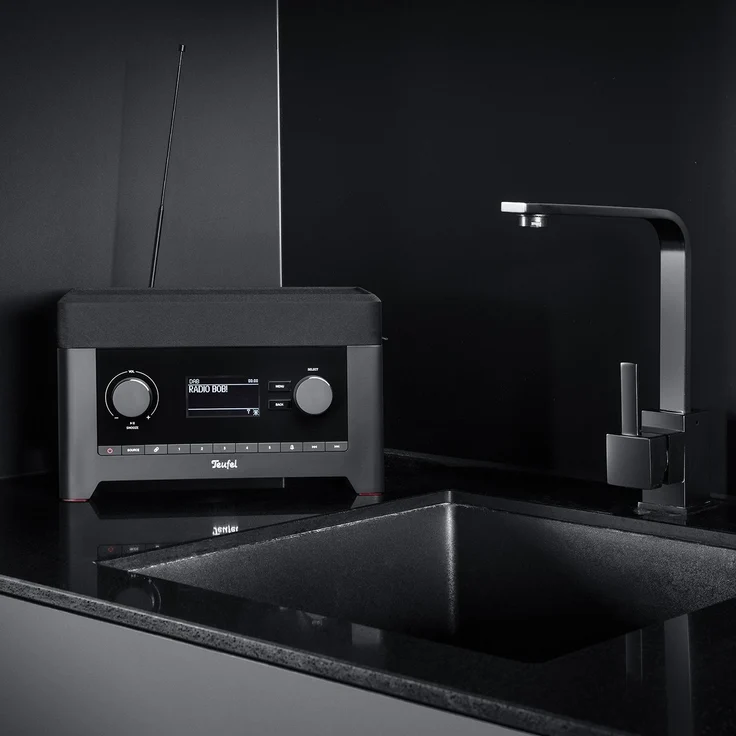 Teufel Radio 3sixty (2019) Digitalradio mit DAB, UKW (FM), Webradio, Bluetooth schwarz – Bild 18