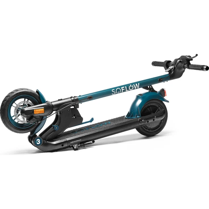 SoFlow SO3 Gen 2 E-Scooter, mit Straßenzulassung, Grün, 20 km/h – Bild 3