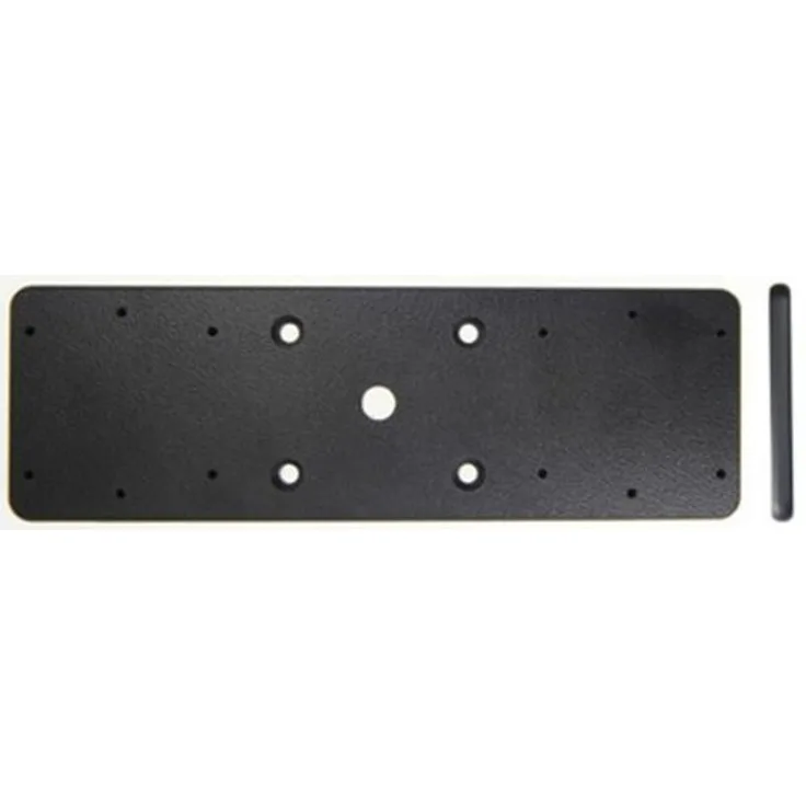 Brodit 215397 Montageplatte, Schwarz