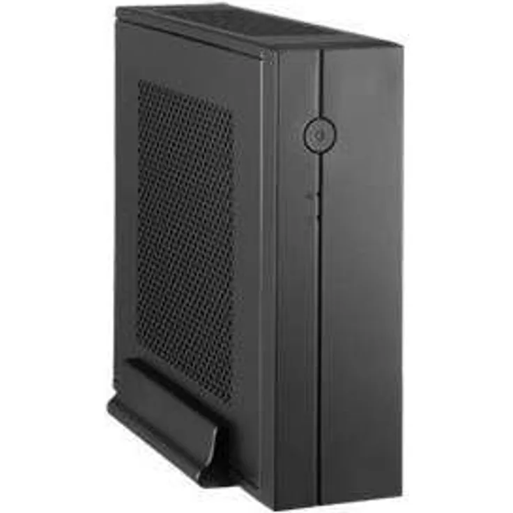 Chieftec IX-01B-OP Compact Serie Mini-Tower PC-Gehäuse schwarz