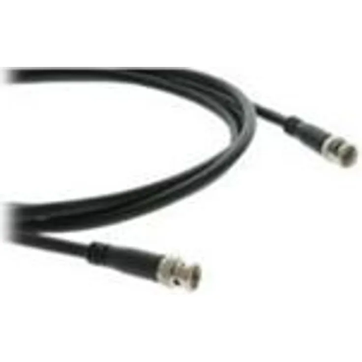 Kramer C-BM/BM Series C-BM/BM-25 - Videokabel - 18 AWG - BNC (M) bis BNC (M) - 7,6m - doppelt abgeschirmtes Koaxialkabel - (RG-6) dunkelgrau