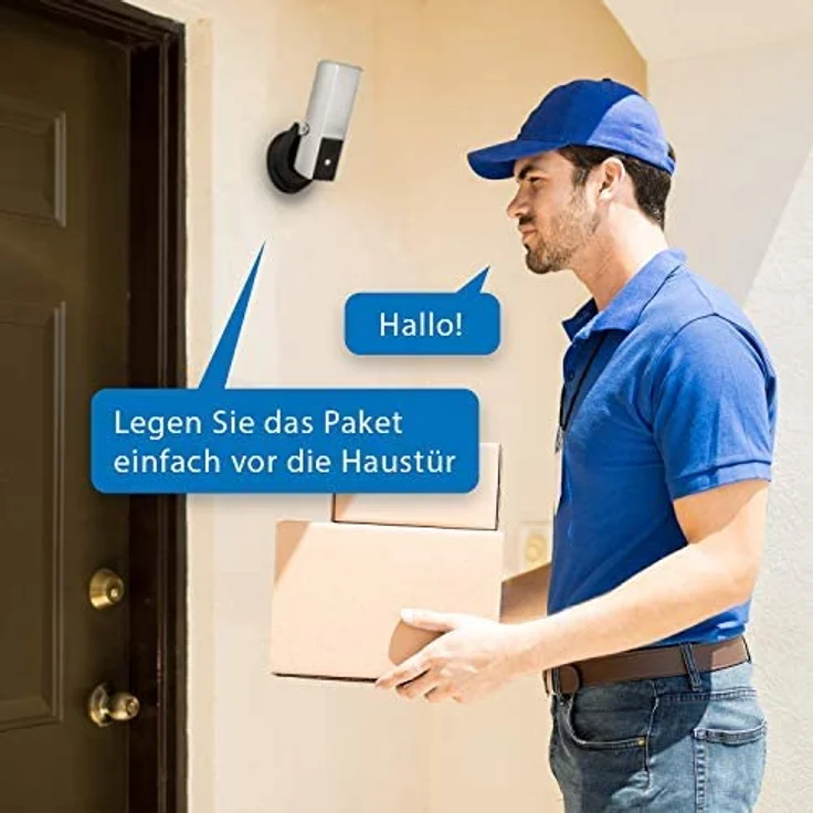 Smartwares Guardian CIP-39901 Außenleuchte mit IP Überwachungskamera und Aufnahmefunktion- App gesteuert – Bild 4