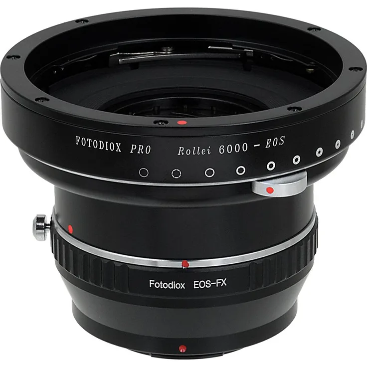 Fotodiox Pro Lens Mount Adapters, Rollei 6000 (Rolleiflex) Series Lenses to Fujifilm X-Series Mirrorless Camera Adapter - fits X-Mount Camera Bodies such as X-Pro1, X-E1, X-M1, X-A1, X-E2, X-T1