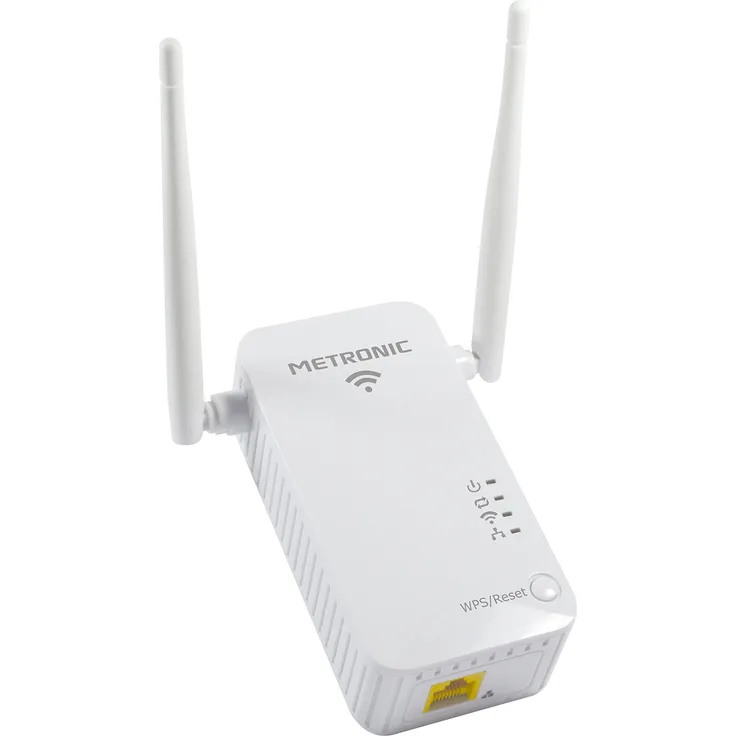 METRONIC 495432 WiFi Repeater 300 Mbps weiß