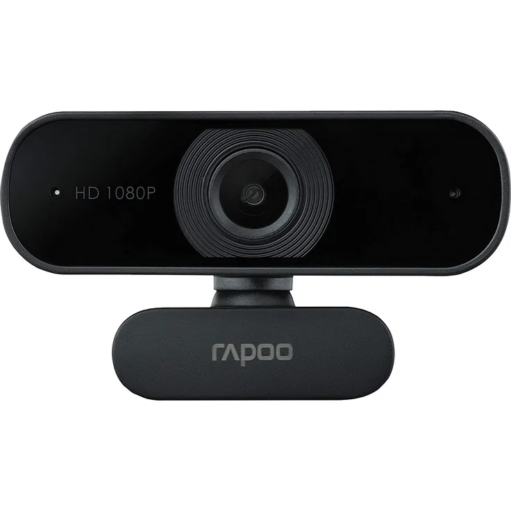 Rapoo XW180 - Web-Kamera - Farbe - 1920 x 1080 - 720p, 1080p - Audio - USB 2.0 - H.264 (19999)