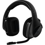 Logitech G533 Wireless Gaming-Headset, 7.1 Surround Sound, DTS Headphone:X, 40mm Pro-G Treiber, 2.4 GHz Wireless, Noise-Cancelling Mikrofon, 15-Stunden Akkulaufzeit, PC-Mac