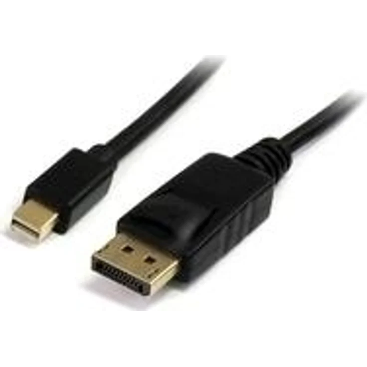 StarTech.com Mini DisplayPort 1,2 auf DisplayPort Adapterkabel - mDP zu DP 4k x 2k Kabel - St/St - DisplayPort-Kabel - Mini DisplayPort (M) - DisplayPort (M) - 1,8m - verriegelt - Schwarz - für P/N: SV231DPUA, VS421DP, SV231DPU (MDP2DPMM6) - Preisvergleich – Bild 1