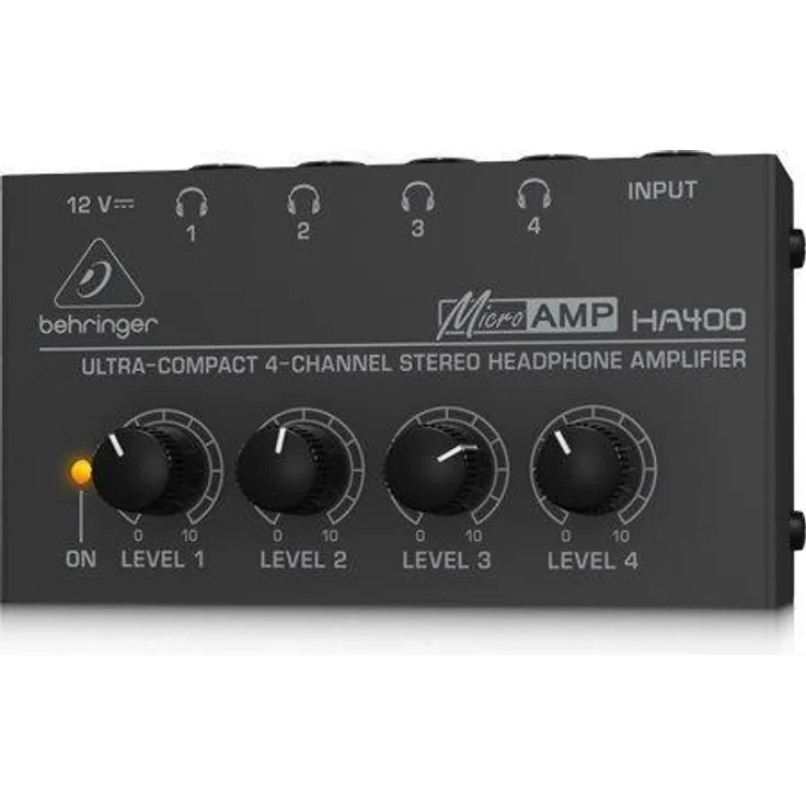 Behringer HA400 4- Kanal Stereo Kopfhörerverstärker