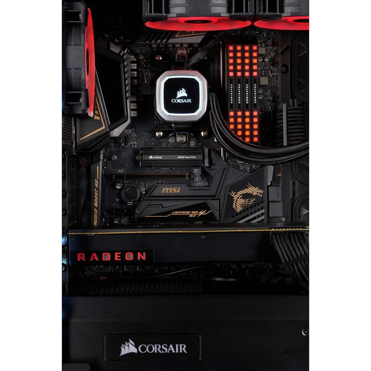 CORSAIR Force Series MP600 - Solid-State-Disk - 2 TB - intern - M.2 2280 - PCI Express 4.0 x4 (NVMe) - 256-Bit-AES - integrierter Kühlkörper (CSSD-F2000GBMP600) – Bild 7