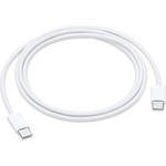 Apple MUF72ZM/A USB-C Charge Cable, geeignet für Apple iPad Pro/Air, MacBook Pro/Air, iMac, Mac Pro/mini, Ladekabel/Datenkabel, 1 m, weiß