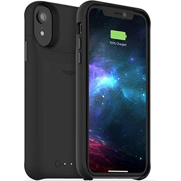 mophie Juice Pack Kabellose Ladehülle für iPhone XR Schwarz - Preisvergleich