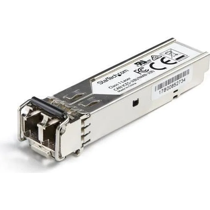 StarTech.com SFP1GSXEMCST Transceiver Modul (SFP Module, 1000Base-SX Dell EMC kompatibel, Glasfaser, 850nm, LC Multimode mit DDM)