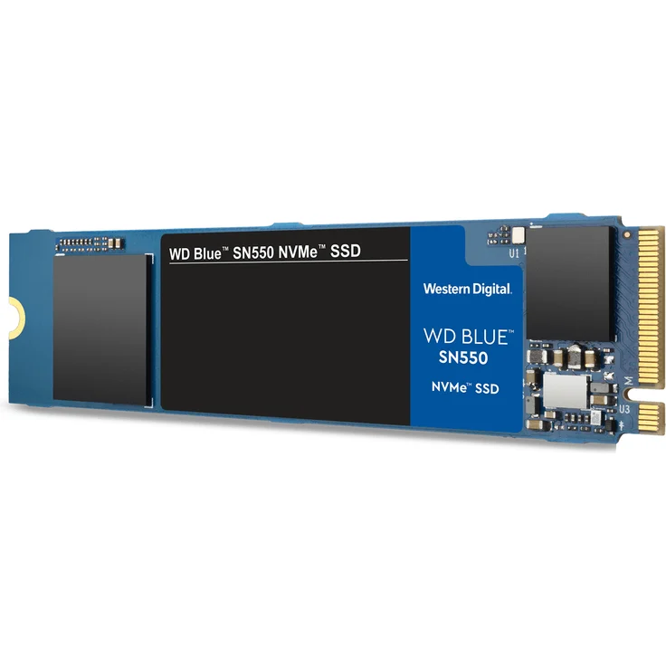 WD Blue SN550 NVMe SSD WDS500G2B0C - Solid-State-Disk - 500 GB - intern - M.2 2280 - PCI Express 3.0 x4 (NVMe) (WDS500G2B0C) – Bild 5