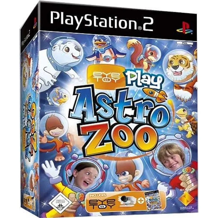 Sony Set (EYE-TOY Cam Usb + Eye Toy:play Astro ZOO)