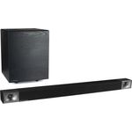 Klipsch Cinema 600 3.1 Soundbar mit Subwoofer, kabellos/kabelgebunden, geeignet für TV, schwarz