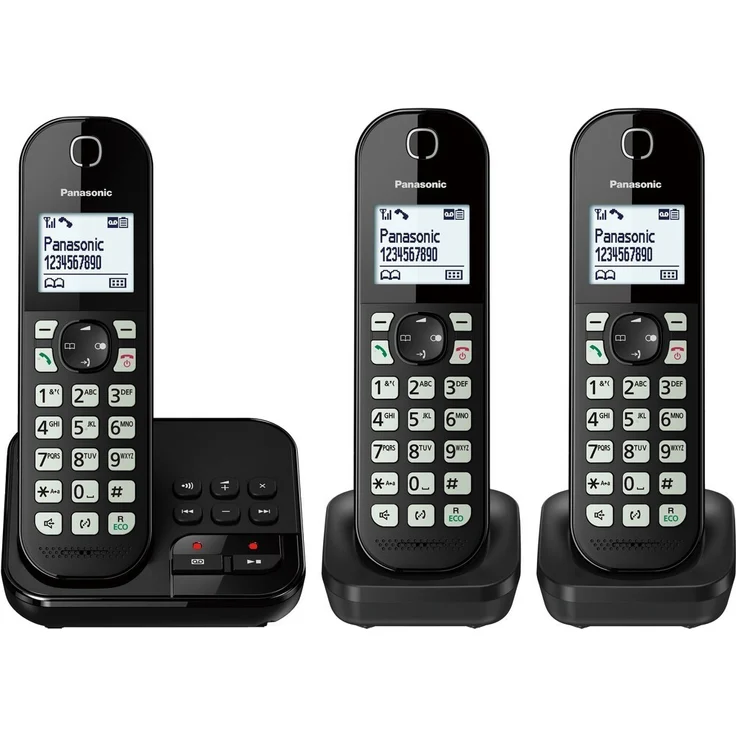 Panasonic KX-TGC463GB, schwarz – Bild 1