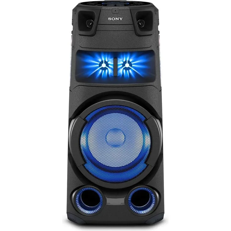 Sony MHC-V73D Bluetooth-Lautsprecher, freisehende Anlage, schwarz