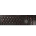CHERRY KC 6000 SLIM - Tastatur - USB - Pan-Nordic QWERTY - CHERRY SX - Schwarz (JK-1600PN-2)