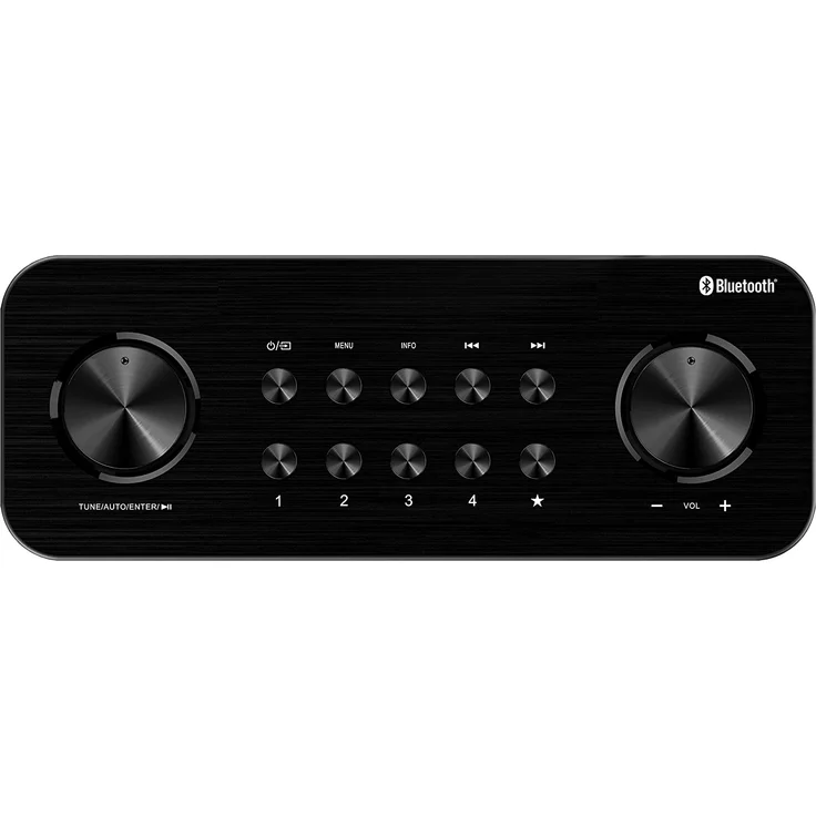 Kenwood CR-ST50DAB-B Digitalradio mit Bluetooth, LCD-Display, Wecker, schwarz – Bild 4