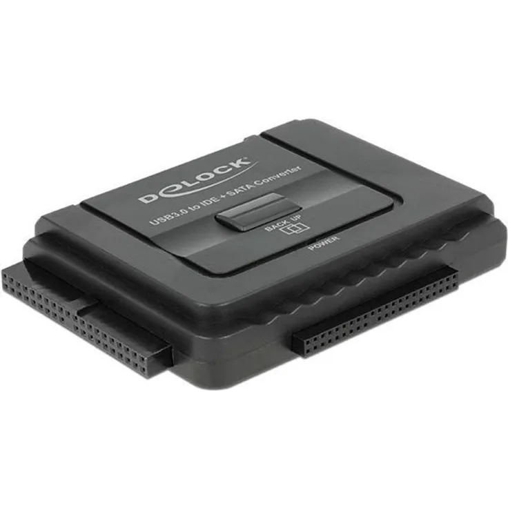Delock 61486 Konverter USB 3.0 zu SATA 6 Gb-s - IDE 40 Pin - IDE 44 Pin mit Backup Funktion