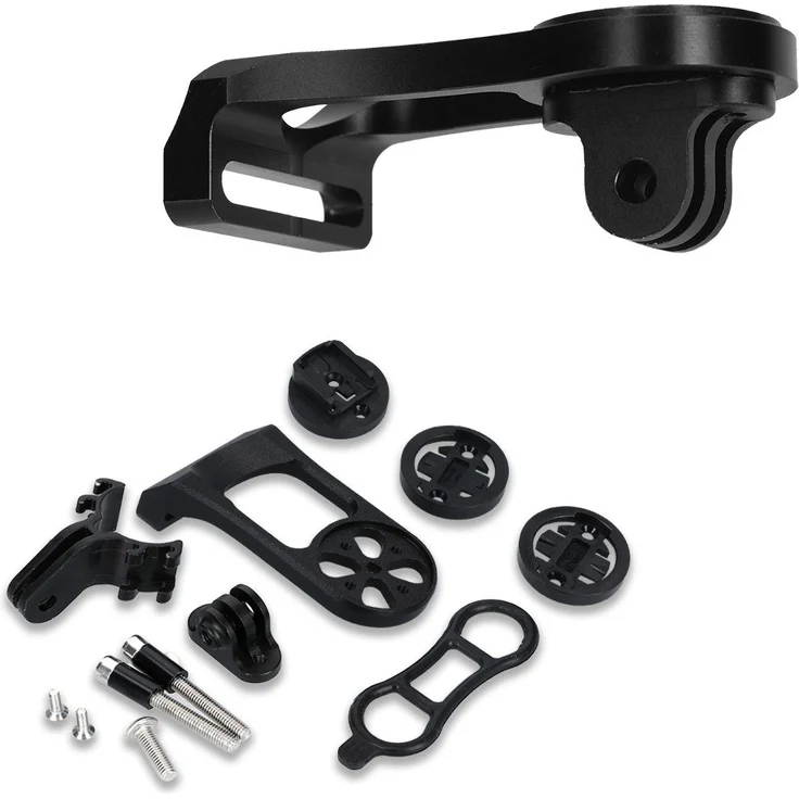 kwmobile Halterung, (Halterung für Garmin Edge Bryton Rider CatEye Fahrrad Halter für Fahrradcomputer Lenkerhalterung) – Bild 1