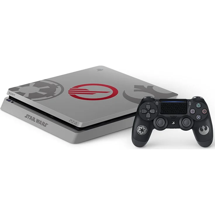 Sony PlayStation 4 Slim Limited Edition Silver 1TB Bundle inkl. Star Wars Battlefront II – Bild 4
