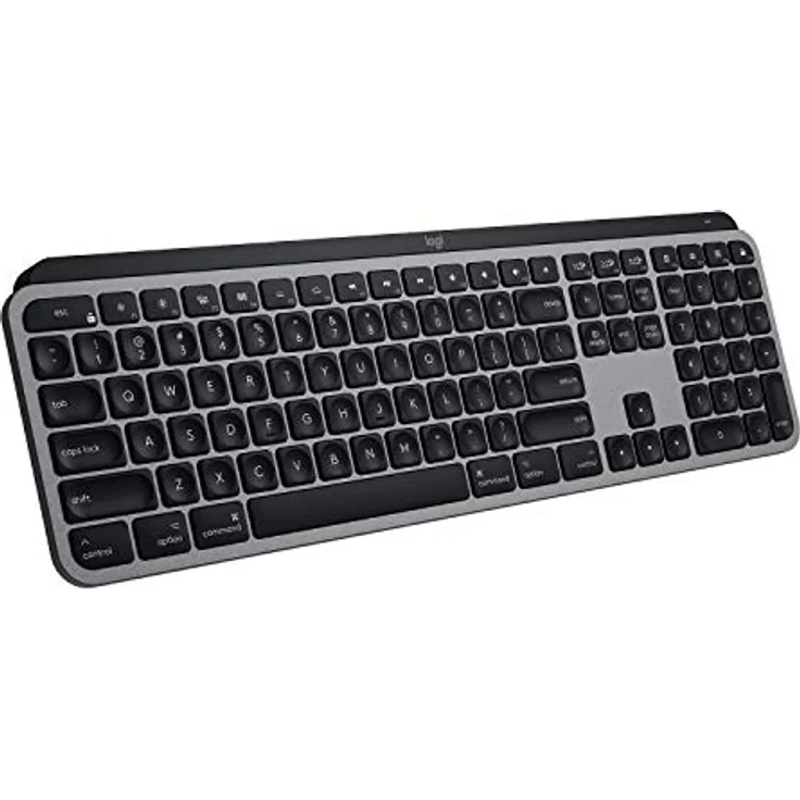 Logitech MX Keys - Tastatur - hinterleuchtet - Bluetooth, 2.4 GHz - QWERTY - GB - Space-grau - Preisvergleich – Bild 1
