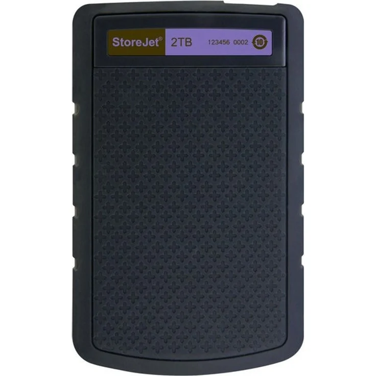 Transcend StoreJet 25H3P - Festplatte - 2 TB - extern (tragbar) - 2.5 Zoll (6.4 cm) - USB 3.0 - Purpur brillant (TS2TSJ25H3P) – Bild 4