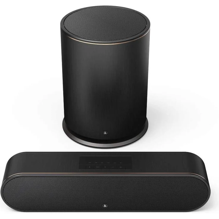Hama SIRIUM3800ABT 2.1 Soundbar mit Subwoofer, kabellos/kabelgebunden, geeignet für TV, schwarz (2017) – Bild 1