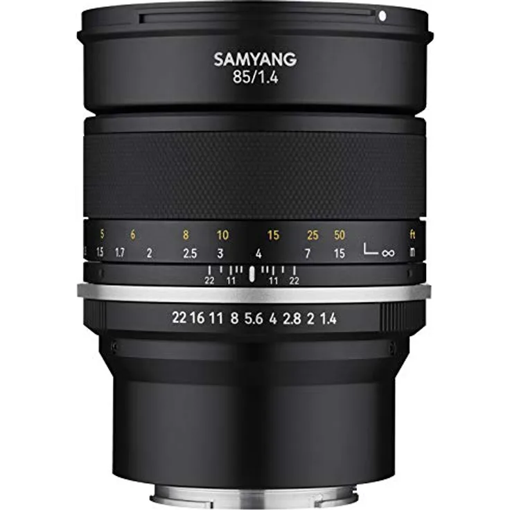 Samyang MF 85mm F1,4 MK2 Fuji X ? Porträt Objektiv manueller Fokus für Vollformat und APS-C Festbrennweite Fuji X Mount, 2. Generation für Fujifilm X-T1, X-T3, X-H1, X-T30, X-Pro3, X-T200, X-T4
