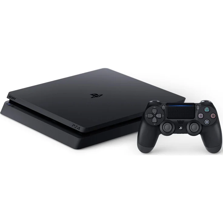 Sony PlayStation 4 Slim Jet Black 1TB Bundle inkl. Uncharted 4 – Bild 2
