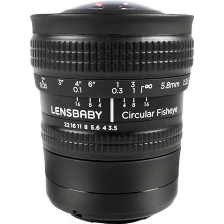 Lensbaby Circular Fisheye-Objektiv für Sony NEX