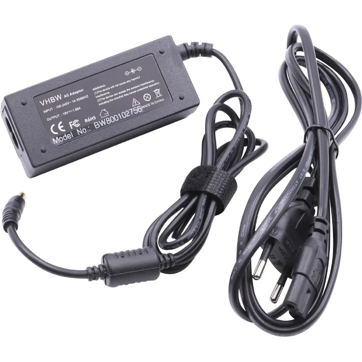vhbw NOTEBOOK LAPTOP-NETZTEIL 19V, 1.58A, 30W passend für HP Mini ersetzt 493092-002, 496813-001, NA374AA#ABA, PPP018H, HP-A0301R3
