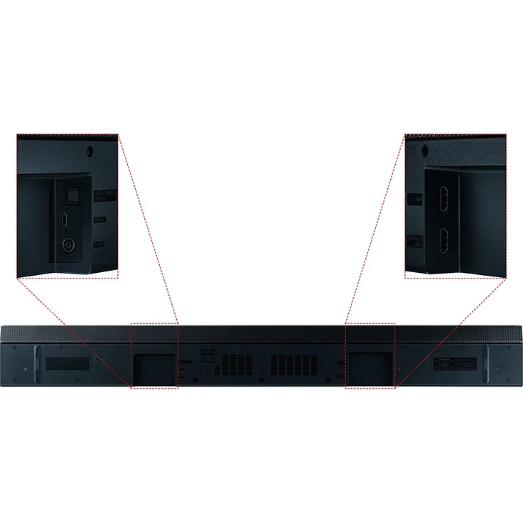 Samsung HW-Q800A 3.1.2 Soundbar mit Subwoofer, 330 W, schwarz – Bild 11