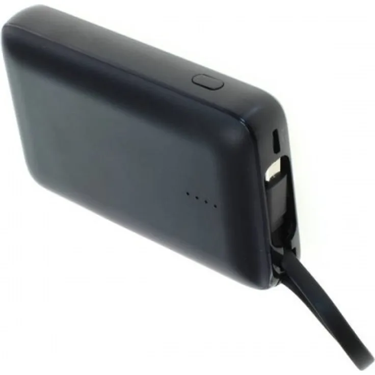 Powerbank Li-Polymer mit 10000mAh inklusive Micro-USB Kabel und 2 weitere Adapte