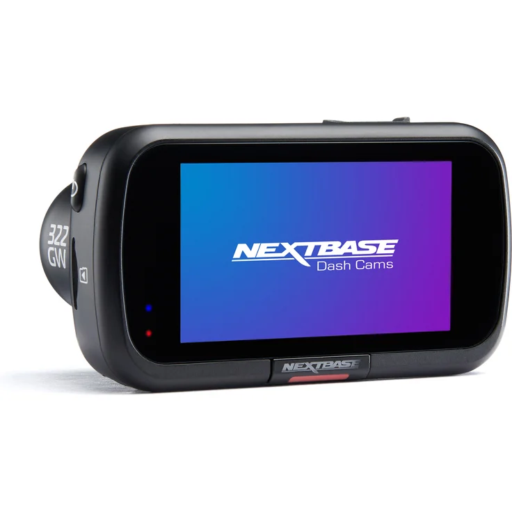 NextBase 322GW Dash cam (Full HD (1080p/60 fps), 2,5 Zoll IPS-Touch-Display, Hochpräziser G-Sensor, 140 Grad Weitwinkel-Sichtfeld, Click+Go Car-Mount, 10x GPS-Modul) – Bild 3