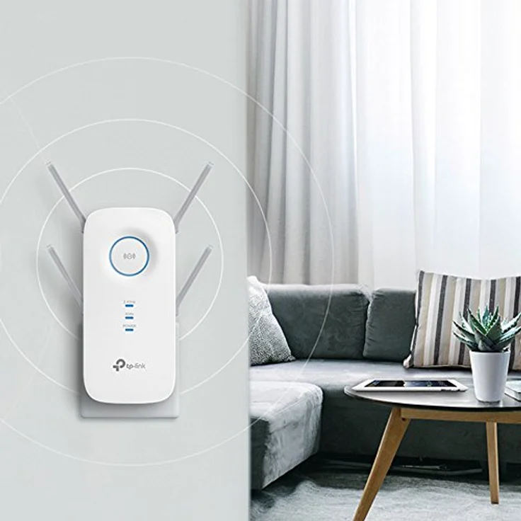 TP-Link RE650 AC2600 Dualband Gigabit WLAN Repeater (4x4 MU-MIMO, Beamforming, WiFi Extender, 2,4GHz und 5GHz gleichzeitig, Signalstärkeanzeige, AP Modus) – Bild 4