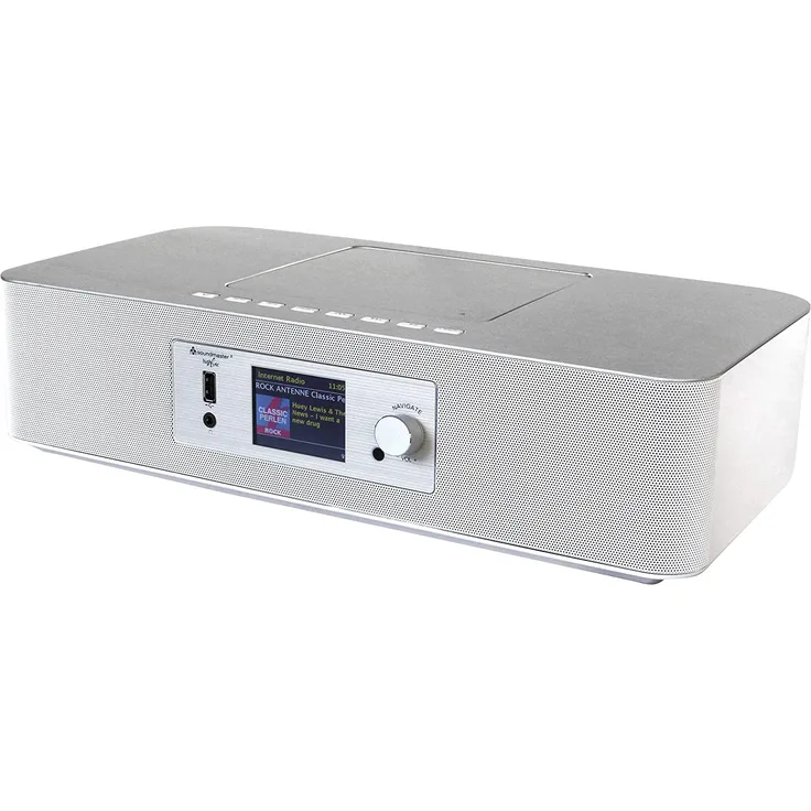 Soundmaster ICD2020WE CD-Radio mit Bluetooth, WLAN, TFT-Display, weiß
