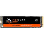 Seagate FireCuda 520 ZP2000GM3A002 - Solid-State-Disk - verschlüsselt - 2 TB - intern - M.2 2280 - PCI Express 4.0 x4 (NVMe) - TCG Pyrite Encryption (ZP2000GM3A002)