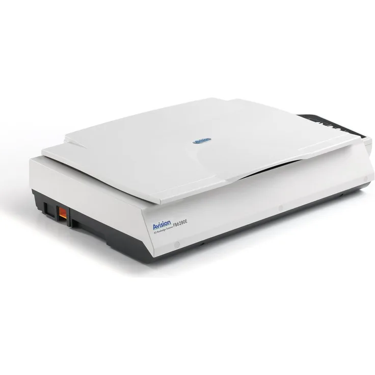 Avision FB6280E Flachbett-Scanner (A3, 600dpi, USB 2.0) anthrazit-weiß