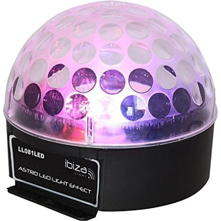Ibiza LL081LED Effekt-Strahler, Schwarz