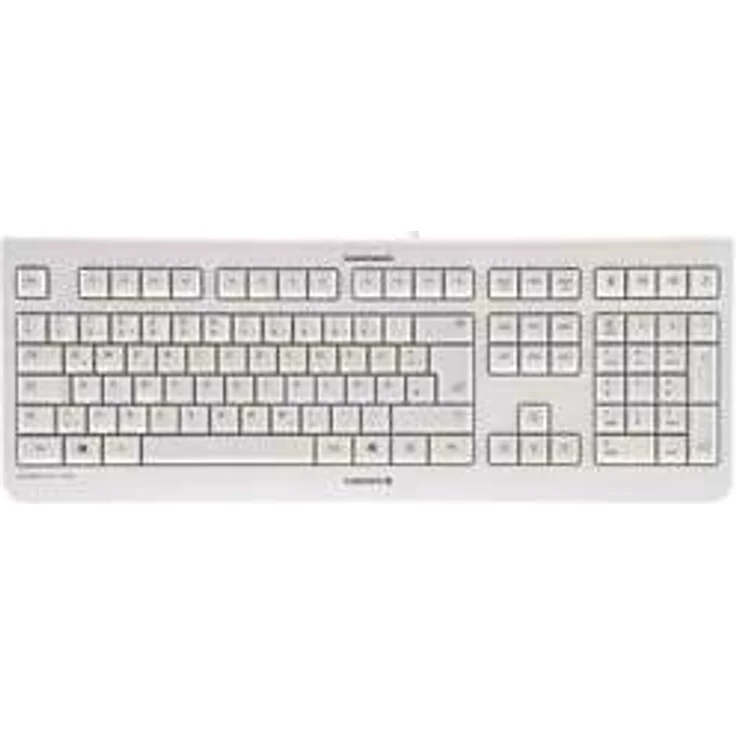 CHERRY KC 1000 - Tastatur - Französisch AZERTY - CHERRY LPK - Hellgrau (JK-0800FR-0) – Bild 1