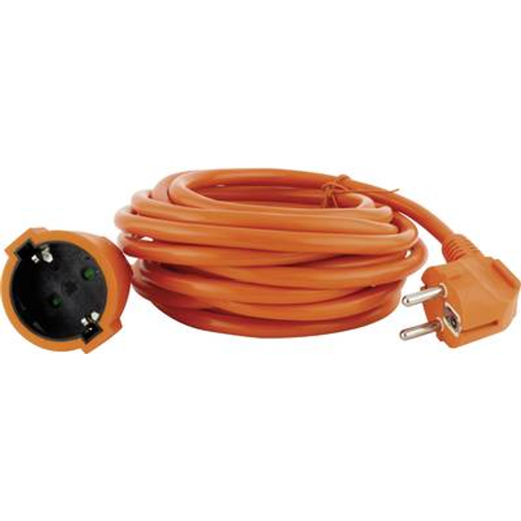 Rev Ritter 0016251814 Verlängerung H05VV-F Ku Schutzkontakt 25 m, orange