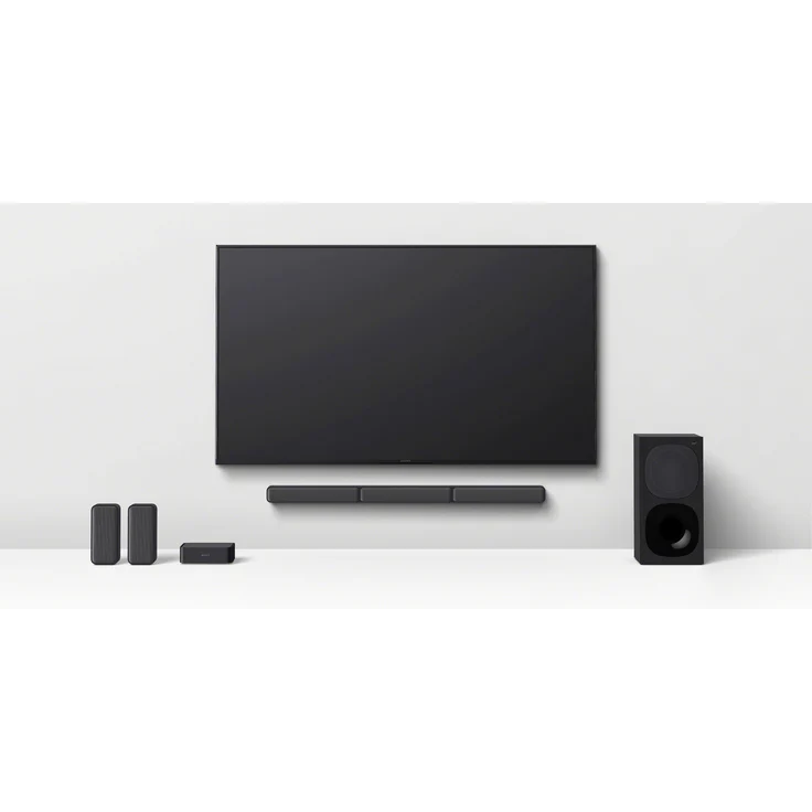 Sony HT-S40R 5.1 Soundbar mit Subwoofer, kabellos, geeignet für TV, schwarz – Bild 8