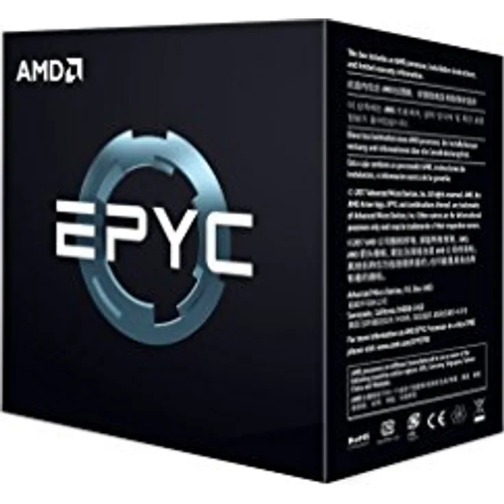 AMD Epyc 7401, 24 Kerne (48 Threads), 2 - 3 GHz, Boxed (ohne Kühler) (PS7401BEAFWOF)