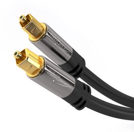KabelDirekt Optisches Kabel-Toslink Kabel