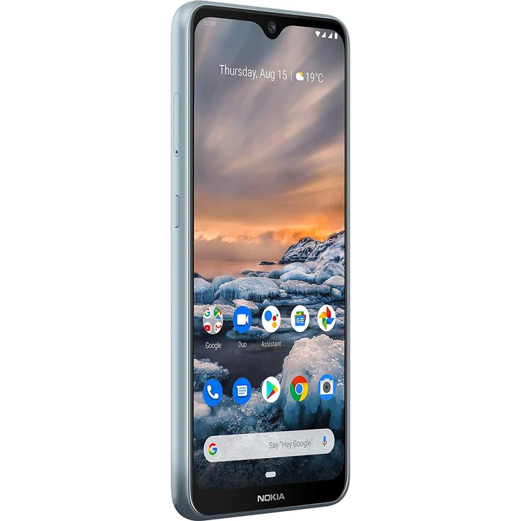 Nokia 7.2 Smartphone 16cm (6,3 Zoll) IPS-Display, 64GB interner Speicher, 4GB RAM, Dual-SIM, Android, Ice – Bild 2