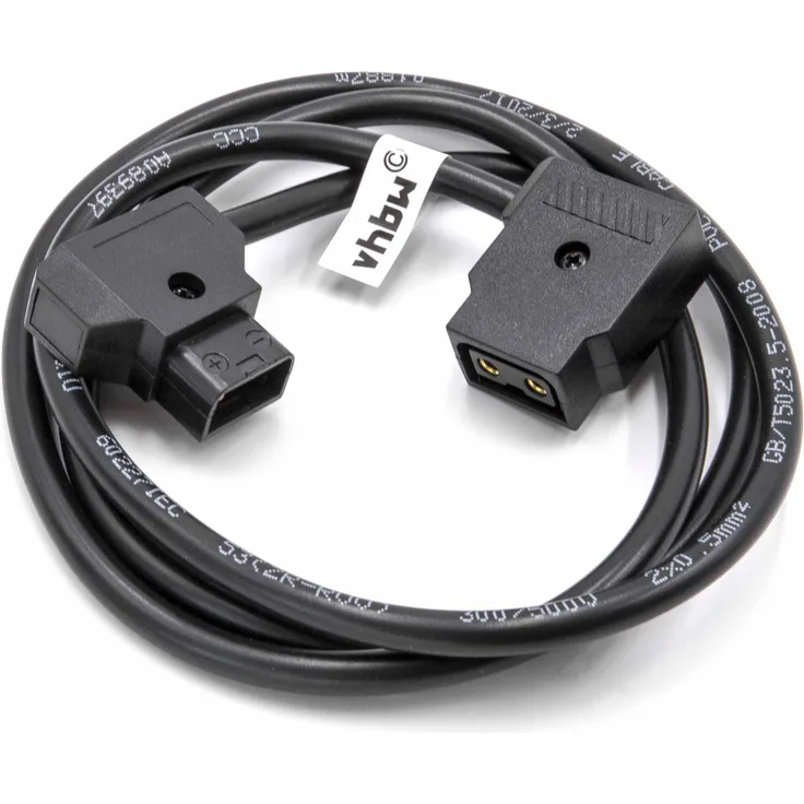 vhbw Adapter Kabel Anton Bauer D-Tap Stecker Männlich auf D-Tap Buchse Weiblich