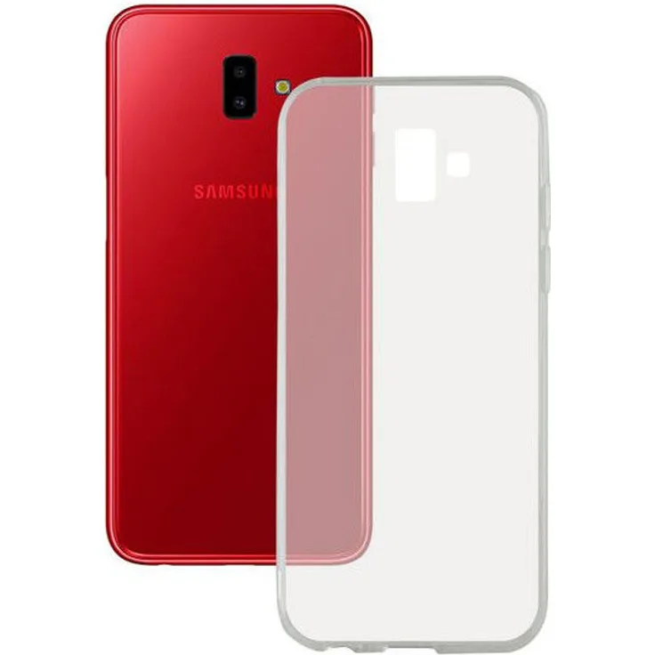 Handyhülle Samsung Galaxy J6+ 2018 Flex TPU Durchsichtig
